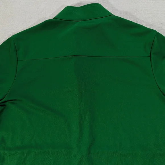 Nike Sweater Mens Large Green Dri-Fit Full Zip Jumper Activewear Golfing - Picture 11 of 13